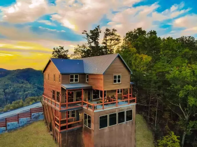 smoky mountain cabin rentals near dollywood