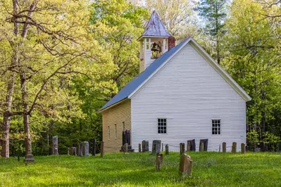 primitive baptist church in Cades Cove