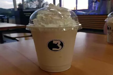 milkshake from Buzzed Bull Creamery in Pigeon Forge