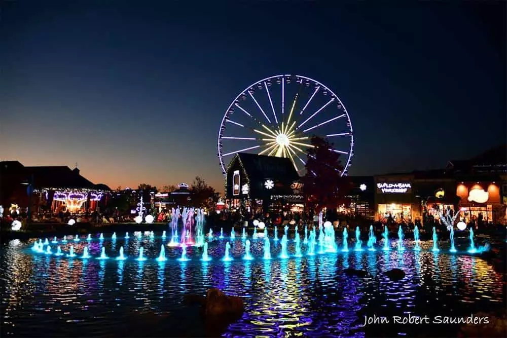 the island at night