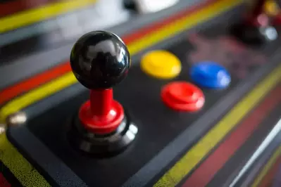 Joy Stick on Arcade game