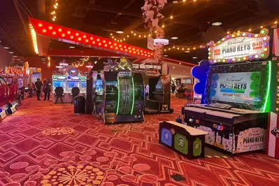 arcade at Downtown Flavortown