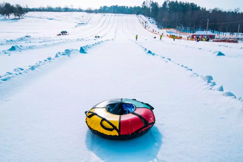 snow tubing