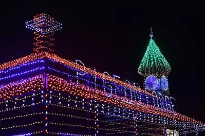 Pigeon Forge lights 