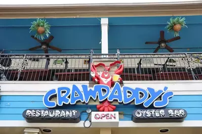 Crawdaddy's oyster bar in Gatlinburg