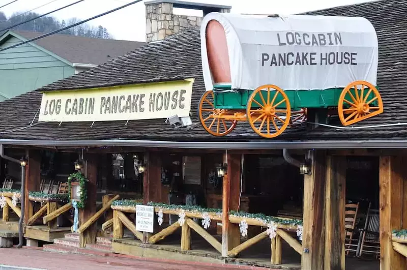 log cabin pancake house