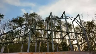 mystery mine roller coaster at dollwood