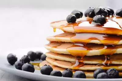 blueberry pancakes