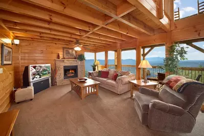 cabin living room