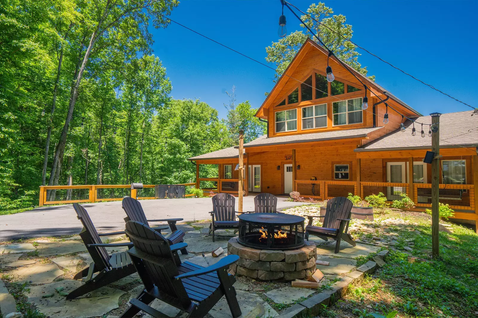 Take A Break cabin with fire pit