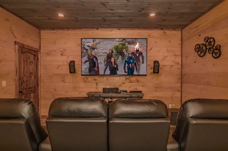Gatlinburg Vacation Rental with home theater