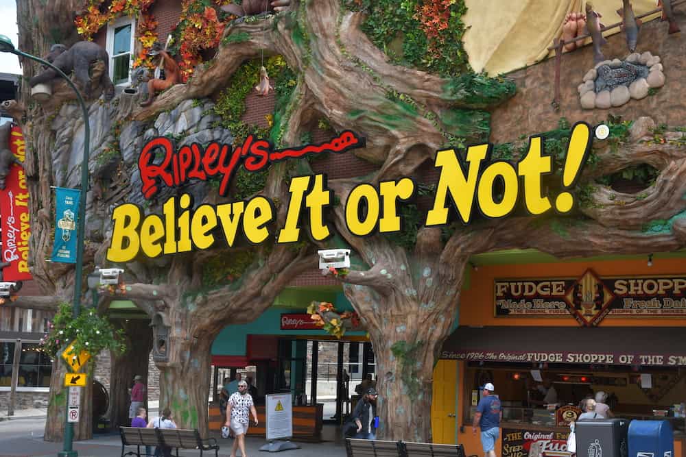 ripley's believe it or not sign