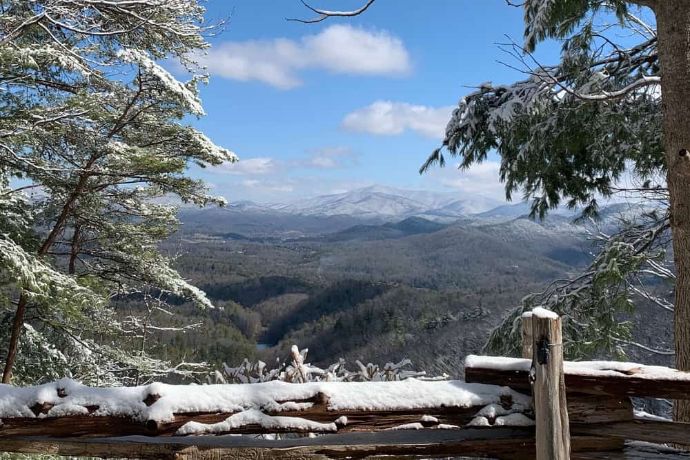 snowy smokies